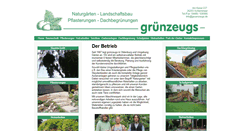 Desktop Screenshot of gruenzeugs.de
